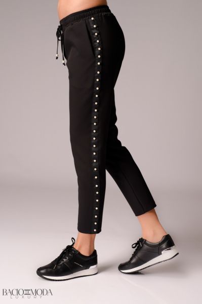 Pantaloni Bacio Di Moda Black Velure   COD: 1805 Pantaloni New By Bacio Di Moda  Collection COD: 3043
